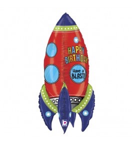 Shape GR Birthday Rocket, 91cm