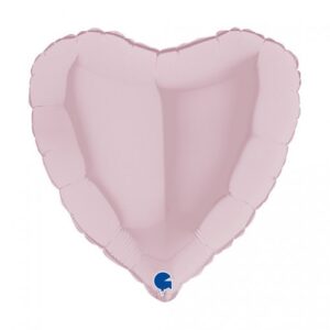 Foil heart Pink, 45cm