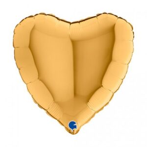 Foil heart Gold, 45cm