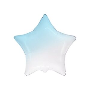 Foil star Blue gradient, 45cm