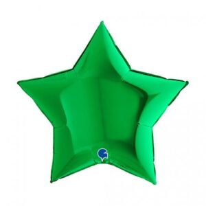 Foil star Green, 45cm