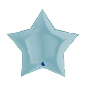 Foil star Light Blue, 91cm