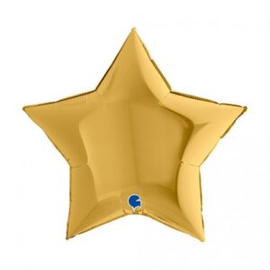 Foil star Gold, 45cm