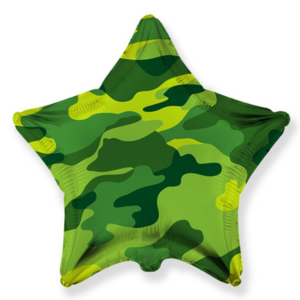 Foil Star Camouflage , 45cm