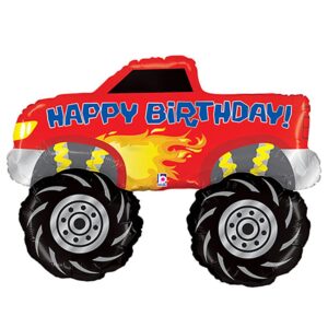 Shape Monster Truck Birthday, 102cm