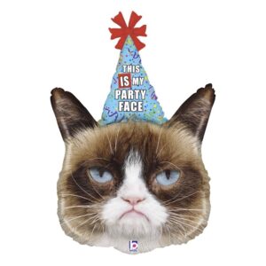 Shape Grumpy Cat Party face, 74cm